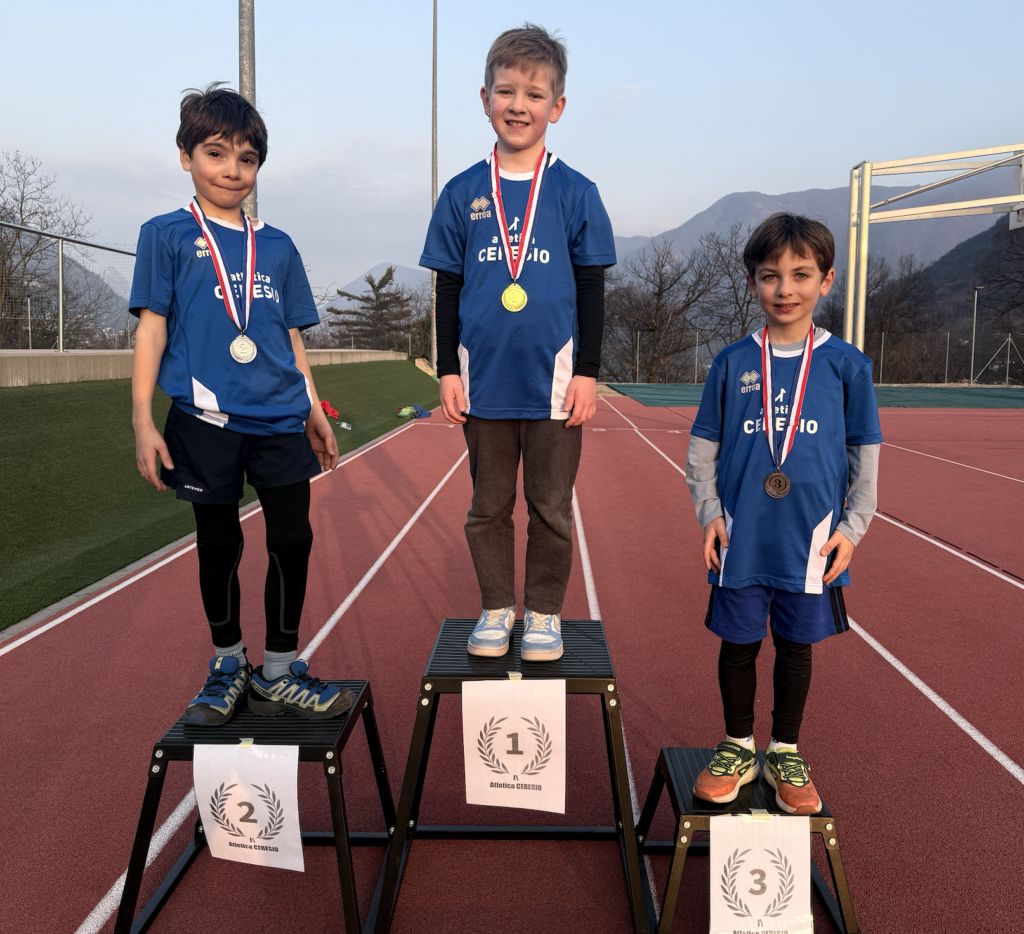 Premiazioni interne cross 2025/2026